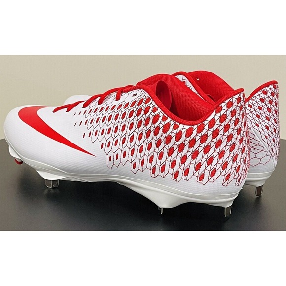 Men's 15 Nike Lunar Vapor Ultrafly‎ Elite 2 Metal Baseball Cleats Red AO7946-161 - Picture 5 of 8